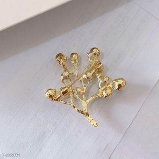 Ghim cài áo cành hoa đính đá zicon tím thời trang mẫu thiết kế riêng chỉ có tại 1985 STORE dành cho nam nữ