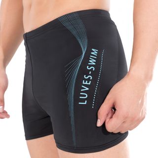 Quần bơi nam ngắn Luves Square Leg LVPHM0003 Co Giãn 4 Chiều Cao Cấp, Quần Bơi Boxer Thể Thao Nam Nhanh Khô Thoáng