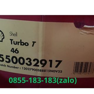 Shell Turbo T46 Dầu Turbin cao cấp ứng dụng ngành công nghiệp giá sỉ