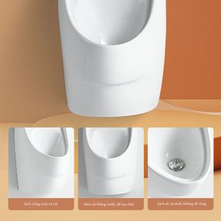 Bồn tiểu nam treo tường màu trắng mã T01T