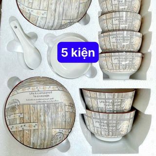 BỘ CHÉN BÁT 17 CHI TIẾT