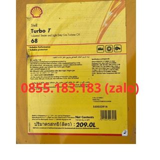 Dầu Turbin cao cấp Shell Turbo T68 ứng dụng ngành công nghiệp giá sỉ
