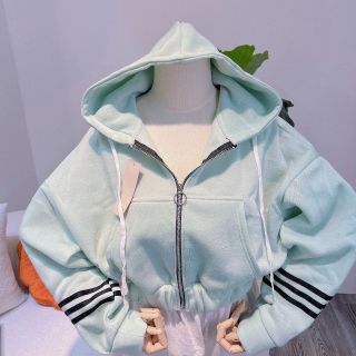 ÁO KHOÁC NỈ CÁNH DƠI TAY PHỒNG DÂY KÉO SẮT