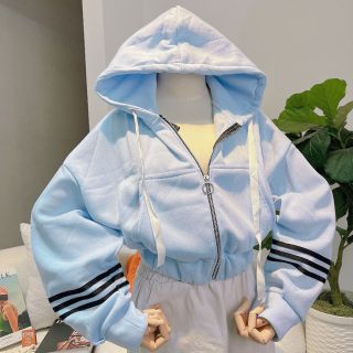 ÁO KHOÁC NỈ CÁNH DƠI TAY PHỒNG DÂY KÉO SẮT