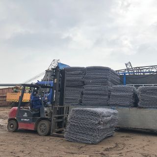 Rọ đá bọc nhựa PVC