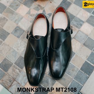 Giày da nam monkstrap thời trang giayhuyhoang MT2108