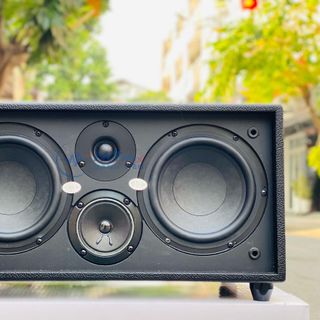 Loa di động karaoke Acnos HiNet 450 Bass đôi 16cm, Công suất 200W Kèm 2 Micro Không Dây