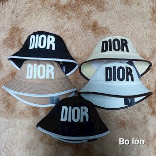 Nón bucket đủ mẫu chữ màu trắng hoặc đen CQ