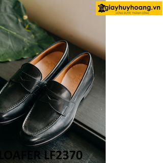 Giày lười da nam công sở cao cấp giayhuyhoang Loafer LF2370 giá sỉ