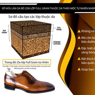 Giày lười da nam công sở cao cấp giayhuyhoang Loafer LF2370