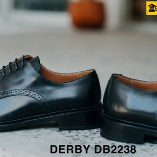 Giày da nam đế da bò khâu chỉ bền bỉ Goodyear giayhuyhoangvn DB2238