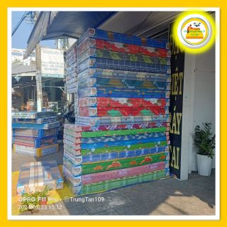 Nệm Pe Gấp 3 Đủ Kích Thước - Nệm gấp giá rẻ - gọn nhẹ