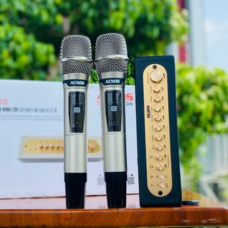 Vang Số Chỉnh Cơ Acnos Mi30S V2 Phiên Bản Nâng Cấp (Bluetooth & Micro, DSP, DAC 24bit, Kết Nối FM Ô Tô Hát Karaoke)