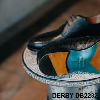 Giày tây nam công sở đóng thủ công giayhuyhoang derby DB2232