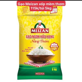 Gạo Meiza xốp mềm thơm 115k/túi 5kgs giá sỉ