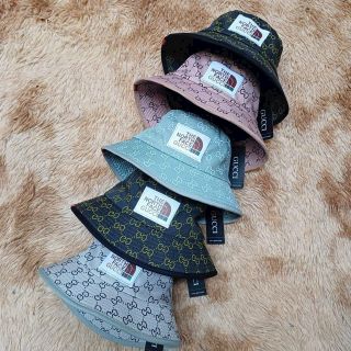 Mũ bucket in họa tiết guc ci có hình chữ nhật đủ mẫu CQ