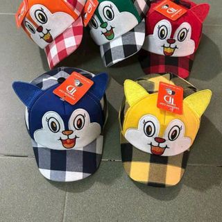 Mũ lưỡi trai trẻ em đủ mẫu có tai hình tam giác CQ