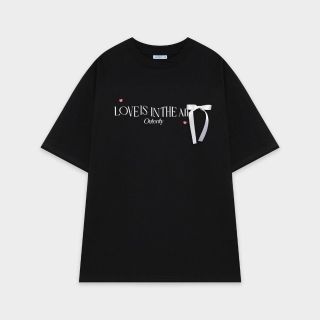 Áo thun babytee chất cotton xịn in LOVE IS IN THE AIR freesize dưới 60kg