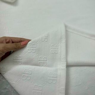 Áo thun nam chất xốp in nổi, logo in chữ GC. Giá sỉ - giá bán buôn