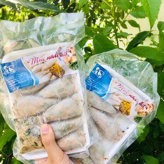 Mực ống nhồi thịt tươi ngon không chất bảo quản khay 500grMực Nhồi Thịt [Tặng kèm túi nhân] – Chiên, Hấp, Xào