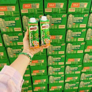 SỮA MILO NẮP VẶN THÙNG 24 Chai 210ml