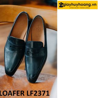 Giày lười da nam đóng thủ công giayhuyhoang Loafer LF2371 giá sỉ