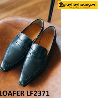 Giày lười da nam đóng thủ công giayhuyhoang Loafer LF2371