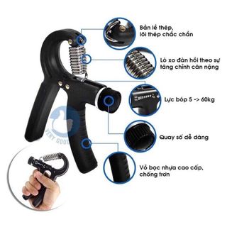 Kìm Bóp Tay Có Máy Đếm Tập Cơ Tay