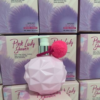 Sữa Tắm Xông Trắng Pink Lady Shower 300ml chính hãng làm trắng da, hương nước hoa cao cấp