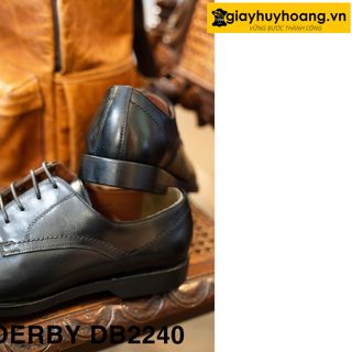 Giày tây nam buộc dây cao cấp thủ công giayhuyhoang Derby DB2240