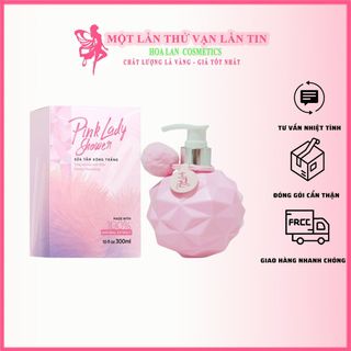 Sữa Tắm Xông Trắng Pink Lady Shower 300ml chính hãng làm trắng da, hương nước hoa cao cấp