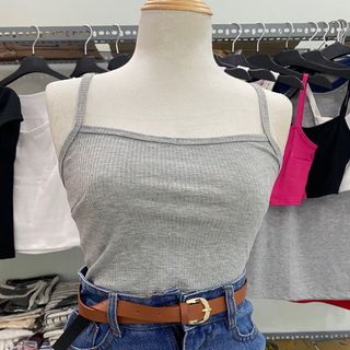 ÁO HAI DÂY CROPTOP CHIẾT LY NGỰC
