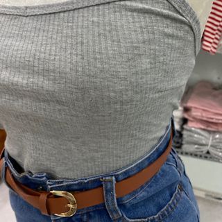 ÁO HAI DÂY CROPTOP CHIẾT LY NGỰC