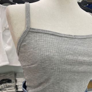 ÁO HAI DÂY CROPTOP CHIẾT LY NGỰC