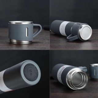 Bộ Bình Giữ Inox Nhiệt Kèm 2 Cốc