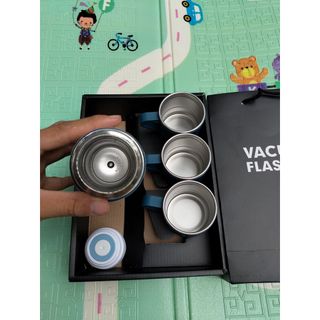 Bộ Bình Giữ Inox Nhiệt Kèm 2 Cốc