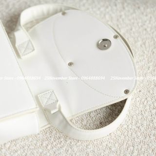 𝐓𝐔́𝐈 𝐗𝐀́𝐂𝐇 Nữ Cao Cấp 𝐃 𝐈 𝐄 𝐒 𝐄 𝐋 𝐊𝐄̣𝐏 - Màu Trắng