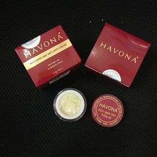 Kem trị nám, tàn nhang, tái tạo da, ngăn ngừa lão hóa Havona 15g không gây phản ứng phụ.