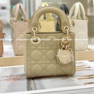 𝐓𝐔́𝐈 𝐗𝐀́𝐂𝐇 Cao Cấp Nữ   Màu Sắc: Be -  Size :12cm