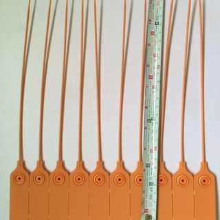 Dây niêm phong tròn tag lớn dài 30cm có sẵn số seri hoặc in theo yêu cầu