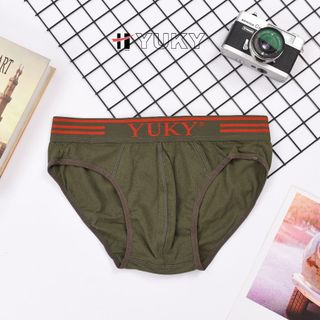 Quần Lót Nam Cotton Lưng Thun 3cm Cạp Cao Thương Hiệu YUKY Y34