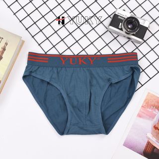 Quần Lót Nam Cotton Lưng Thun 3cm Cạp Cao Thương Hiệu YUKY Y34