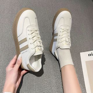 Giày Thể Thao - Bata Nữ siêu êm phối màu 2 sọc hot trend cá tính, phong cách Hàn Quốc trẻ trung 2024