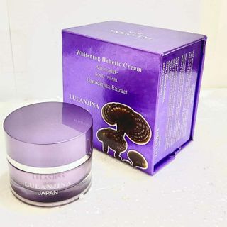 Kem dưỡng trắng da, trị nám, tàn nhang LULANJINA linh chi tím Nhật Bản