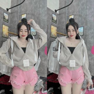 Áo khoác gió vải thun gân - 281 -