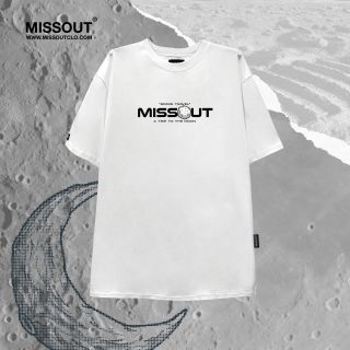 Áo Phông Cotton Form Rộng MISSOU Trăng
