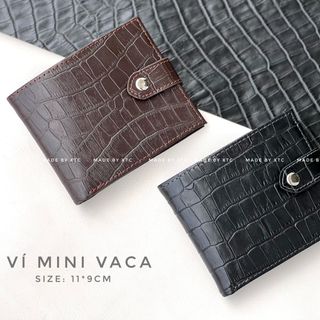 Ví vaca mini (da bò dập vân)
