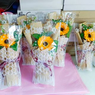 bó hoa hướng dương 1 bông - quà tặng - kỷ yếu - tốt nghiệp