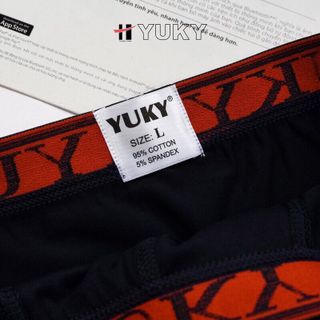 Combo 2 quần lót nam Cotton Y25 thương hiệu YUKY