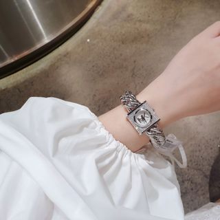 ĐỒNG HỒ NỮ CAO CẤP M.K Ổ KHOÁ PHA LÊ 2